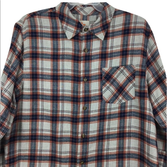 Field & Stream Plaid Flannel Lumberjack Work Shirt - Picture 14 of 15